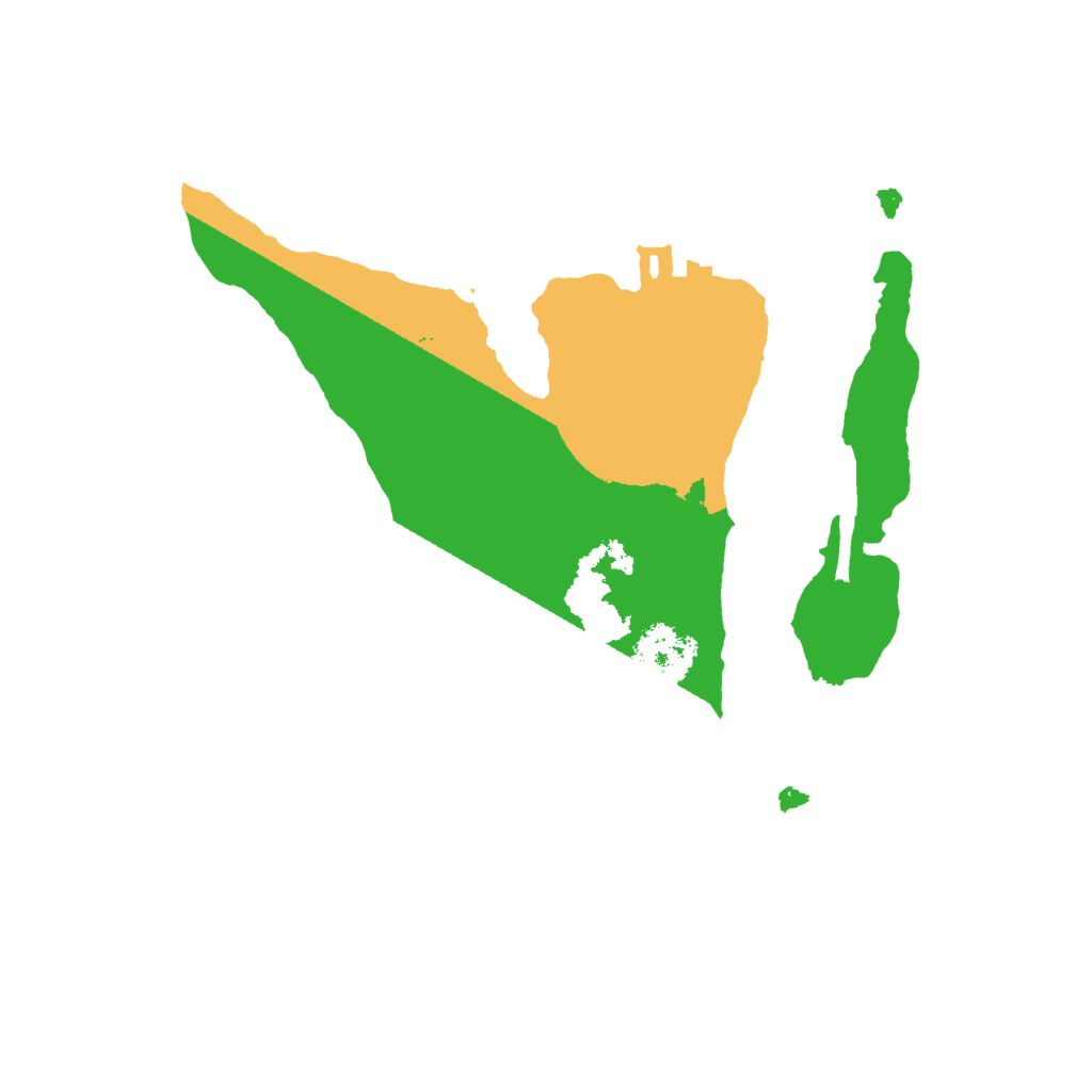 Biome Rust Map: Procedural Map, Size: 1950, Seed: 53417