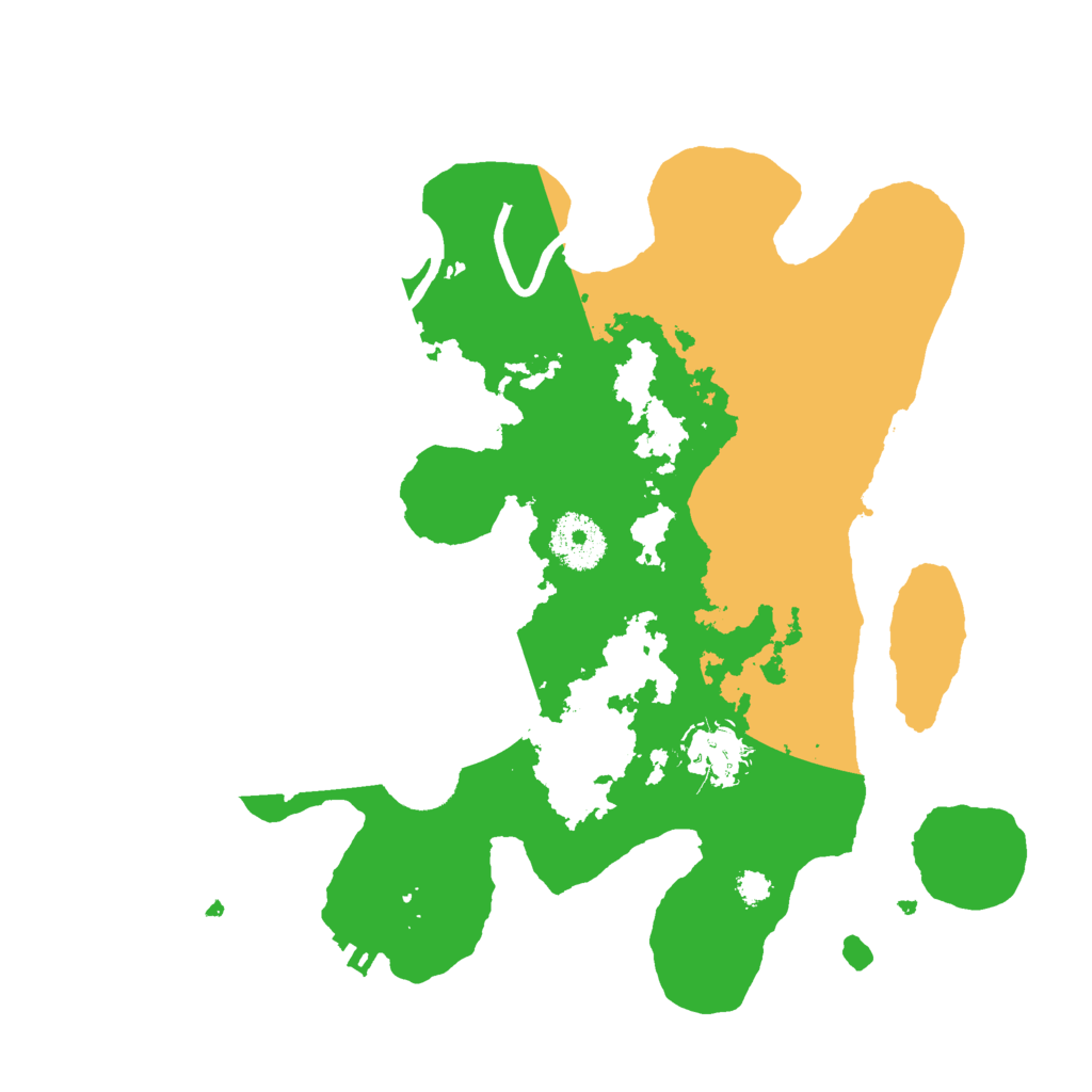 Biome Rust Map: Procedural Map, Size: 3000, Seed: 1749970439