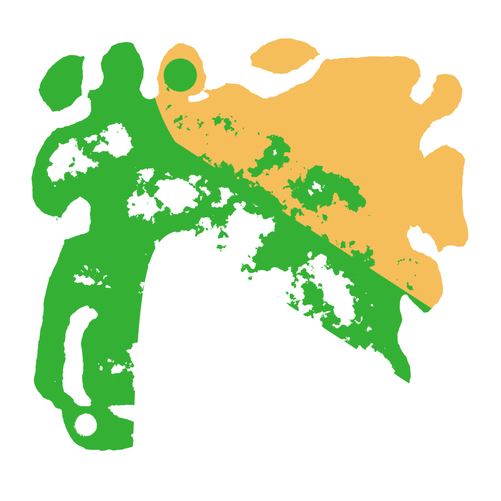 Biome Rust Map: Barren, Size: 4000, Seed: 27367