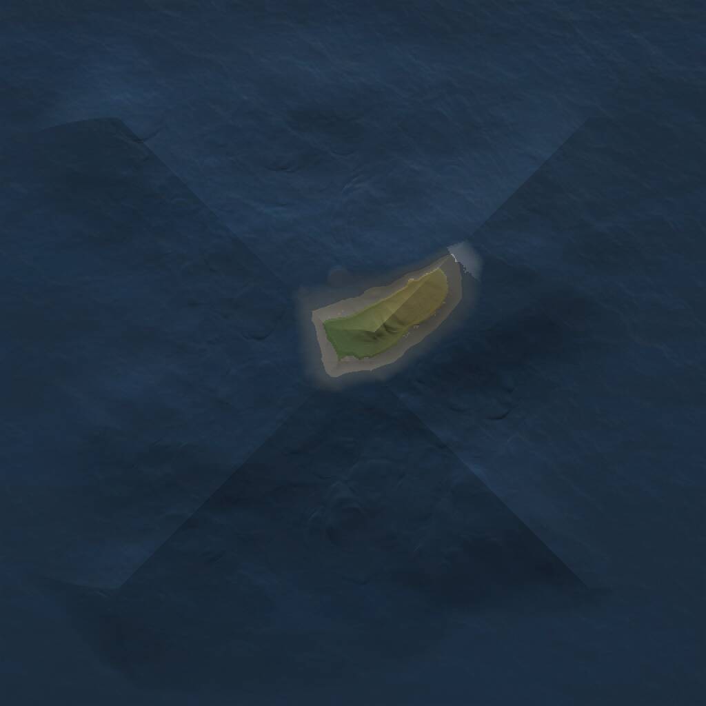 Rust Map: Procedural Map, Size: 1000, Seed: 999659, 1 Monuments