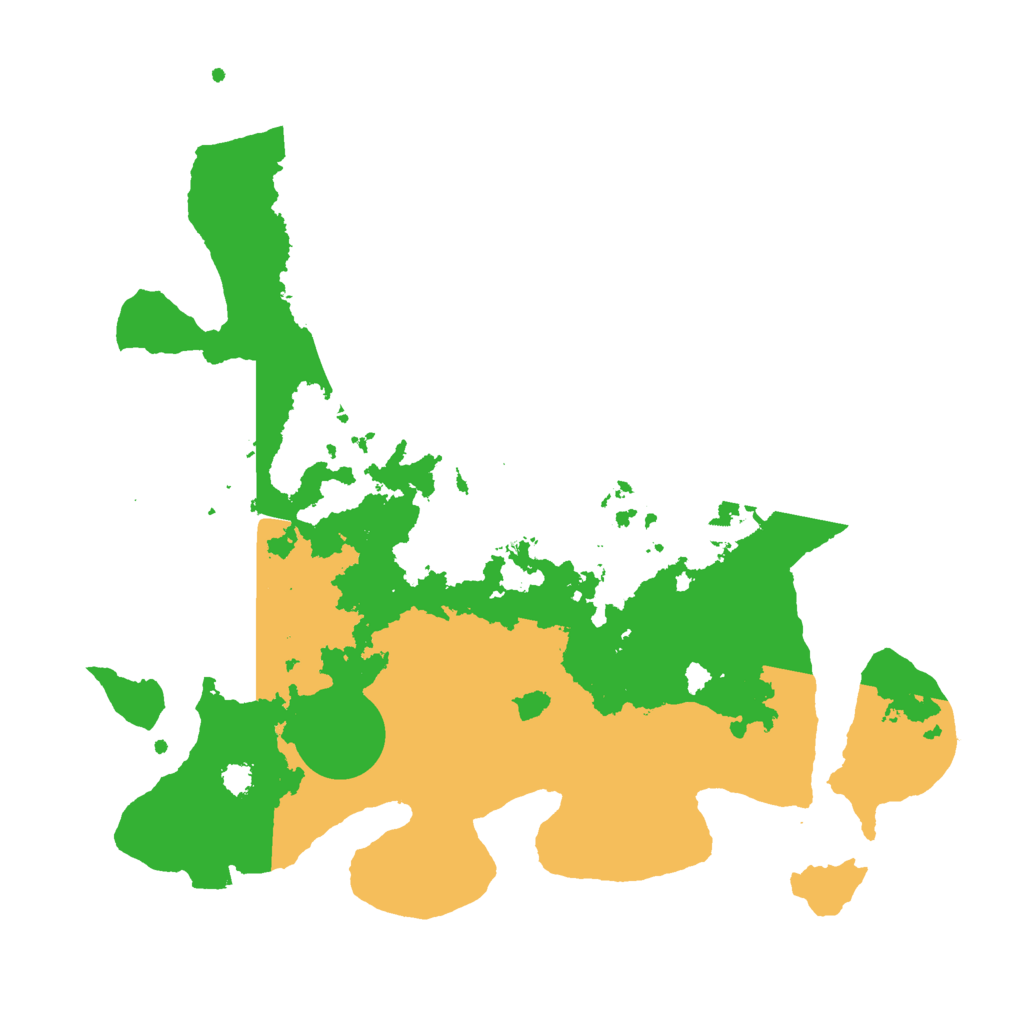 Biome Rust Map: Procedural Map, Size: 3000, Seed: 2062036530