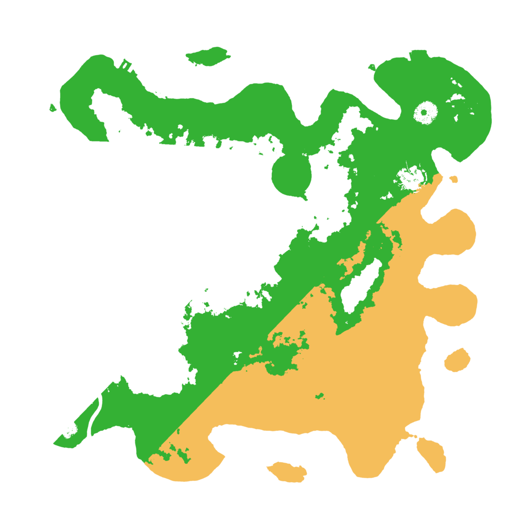 Biome Rust Map: Procedural Map, Size: 3500, Seed: 787741172