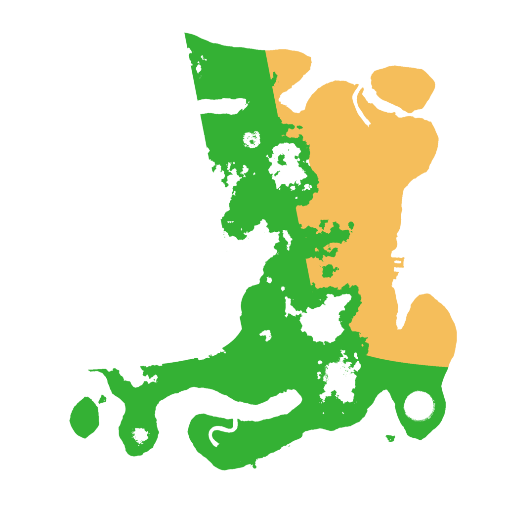 Biome Rust Map: Procedural Map, Size: 3000, Seed: 19030059