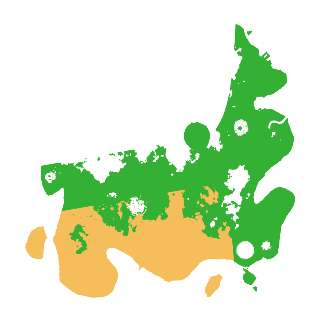 Biome Rust Map: Procedural Map, Size: 3250, Seed: 1941493025