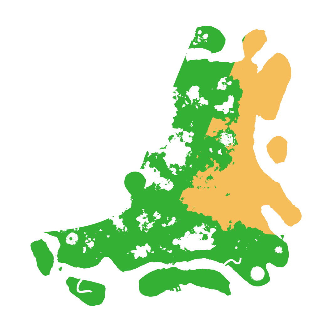 Biome Rust Map: Procedural Map, Size: 4000, Seed: 1557