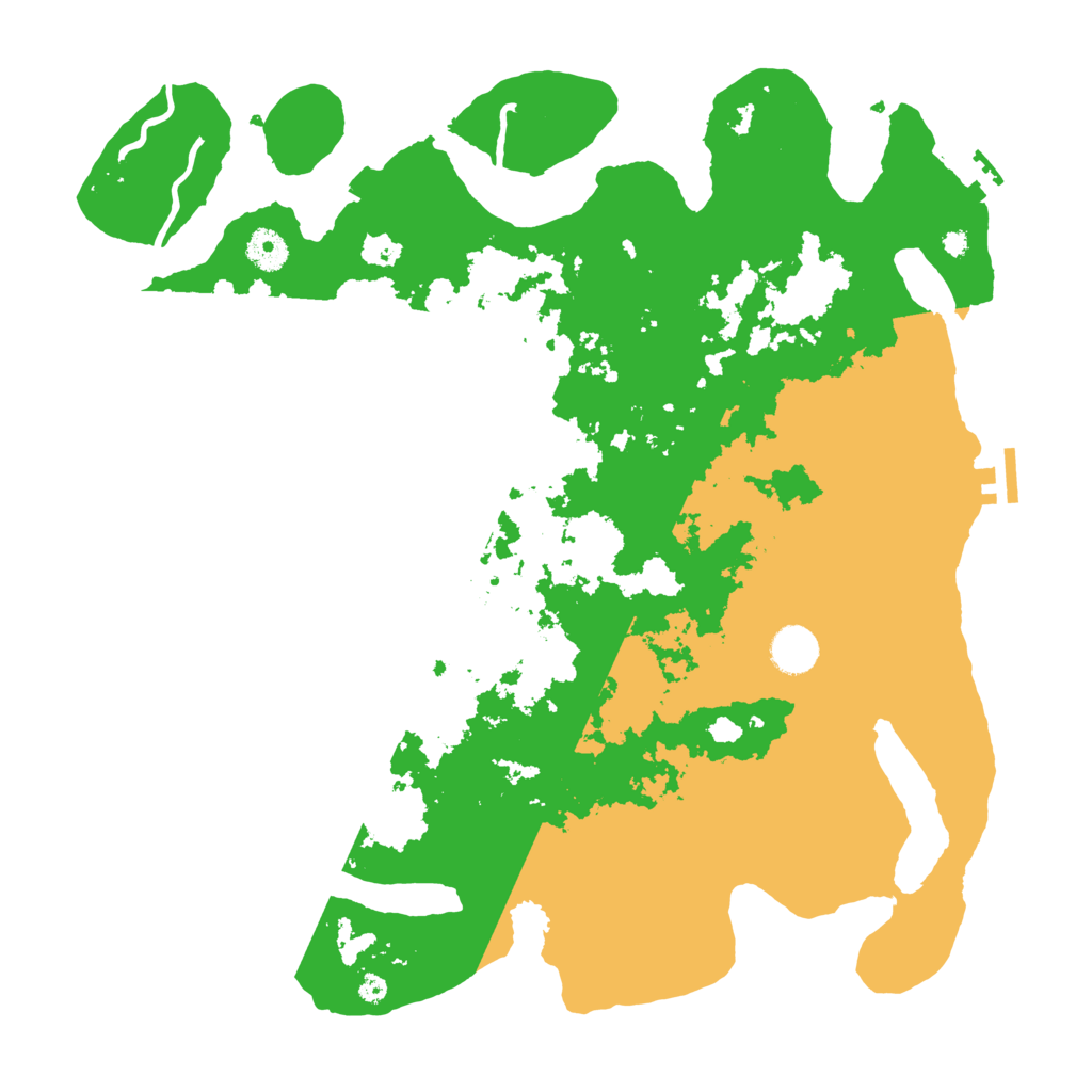 Biome Rust Map: Procedural Map, Size: 4000, Seed: 990224