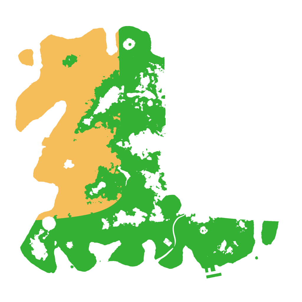 Biome Rust Map: Procedural Map, Size: 4000, Seed: 225279502