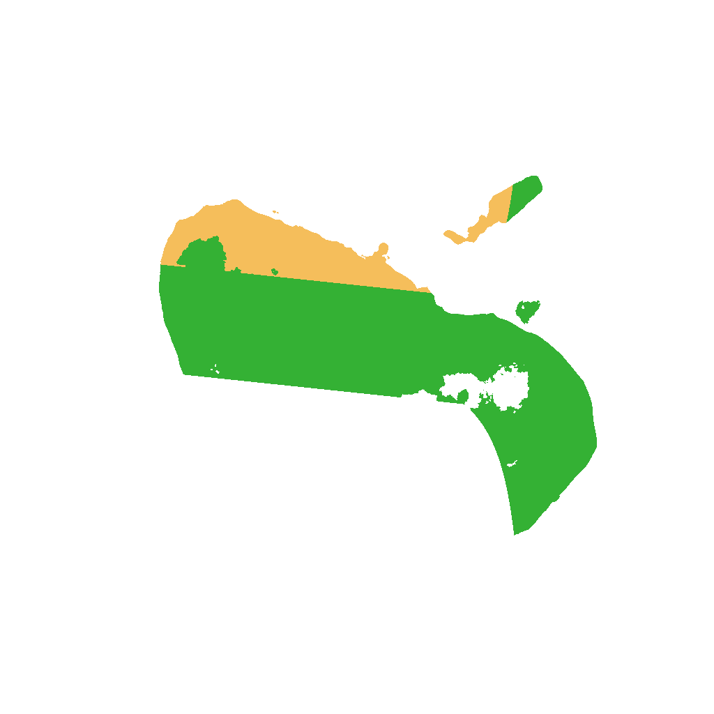 Biome Rust Map: Procedural Map, Size: 1500, Seed: 6942