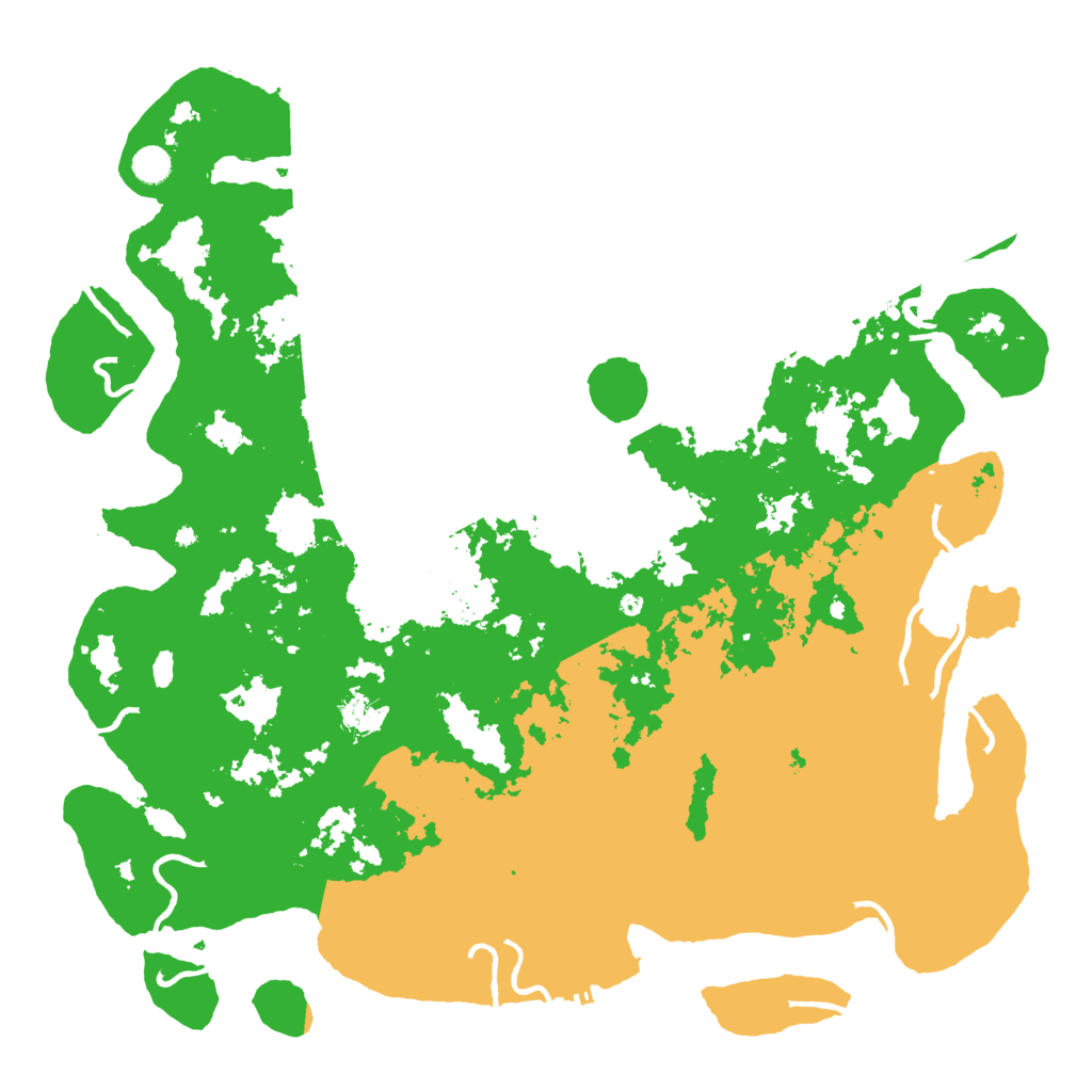 Biome Rust Map: Procedural Map, Size: 5000, Seed: 82596999