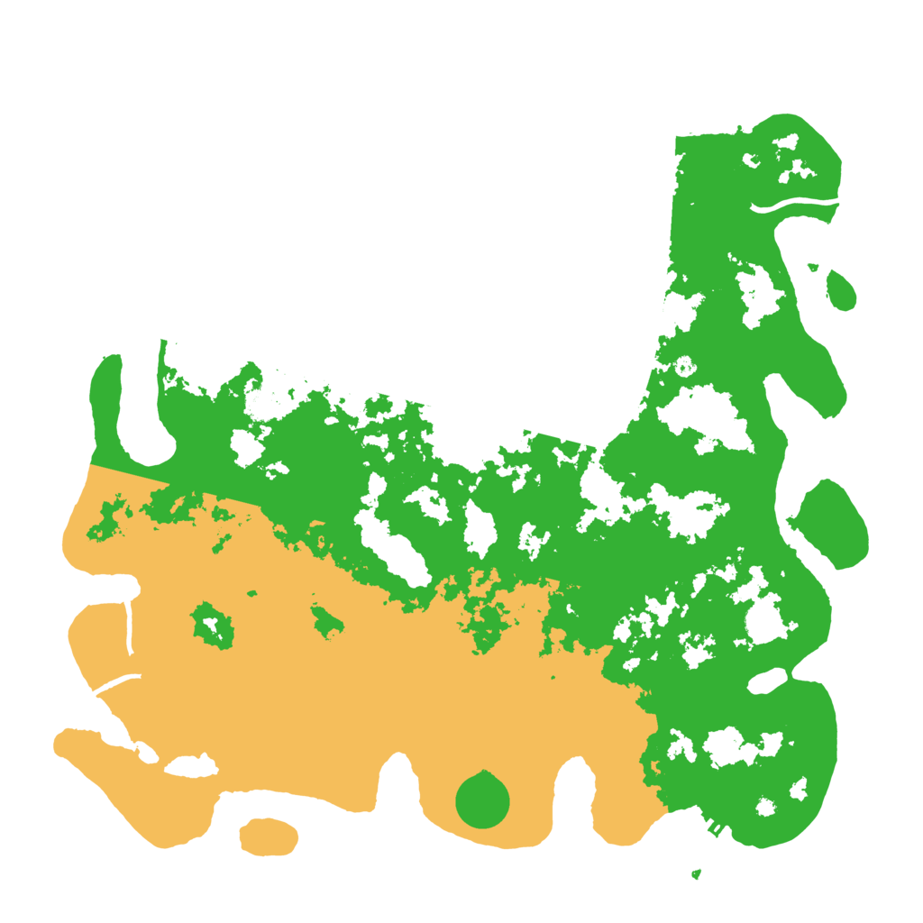 Biome Rust Map: Procedural Map, Size: 4500, Seed: 81758169