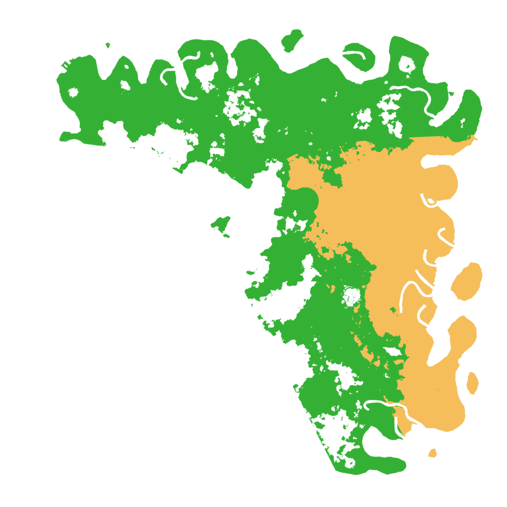 Biome Rust Map: Procedural Map, Size: 5000, Seed: 47711660