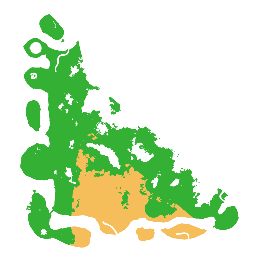Biome Rust Map: Procedural Map, Size: 4000, Seed: 350031
