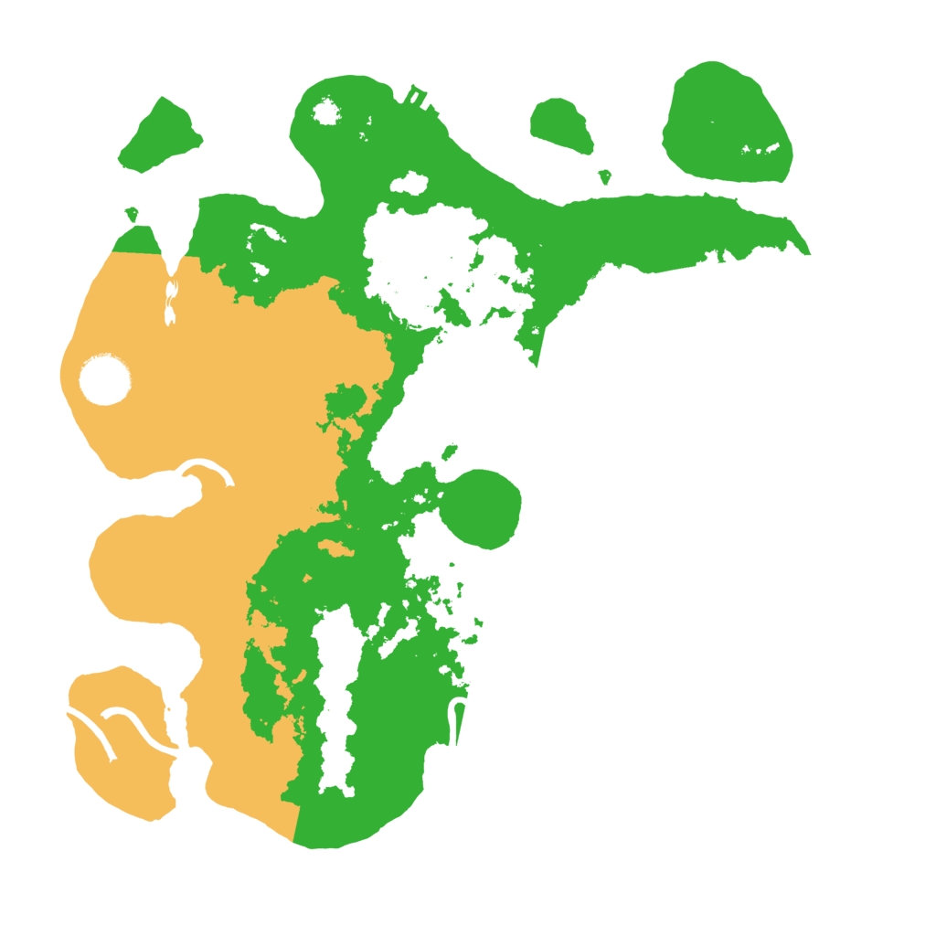 Biome Rust Map: Procedural Map, Size: 3250, Seed: 14146