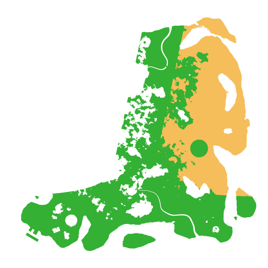 Biome Rust Map: Procedural Map, Size: 4000, Seed: 1021504434