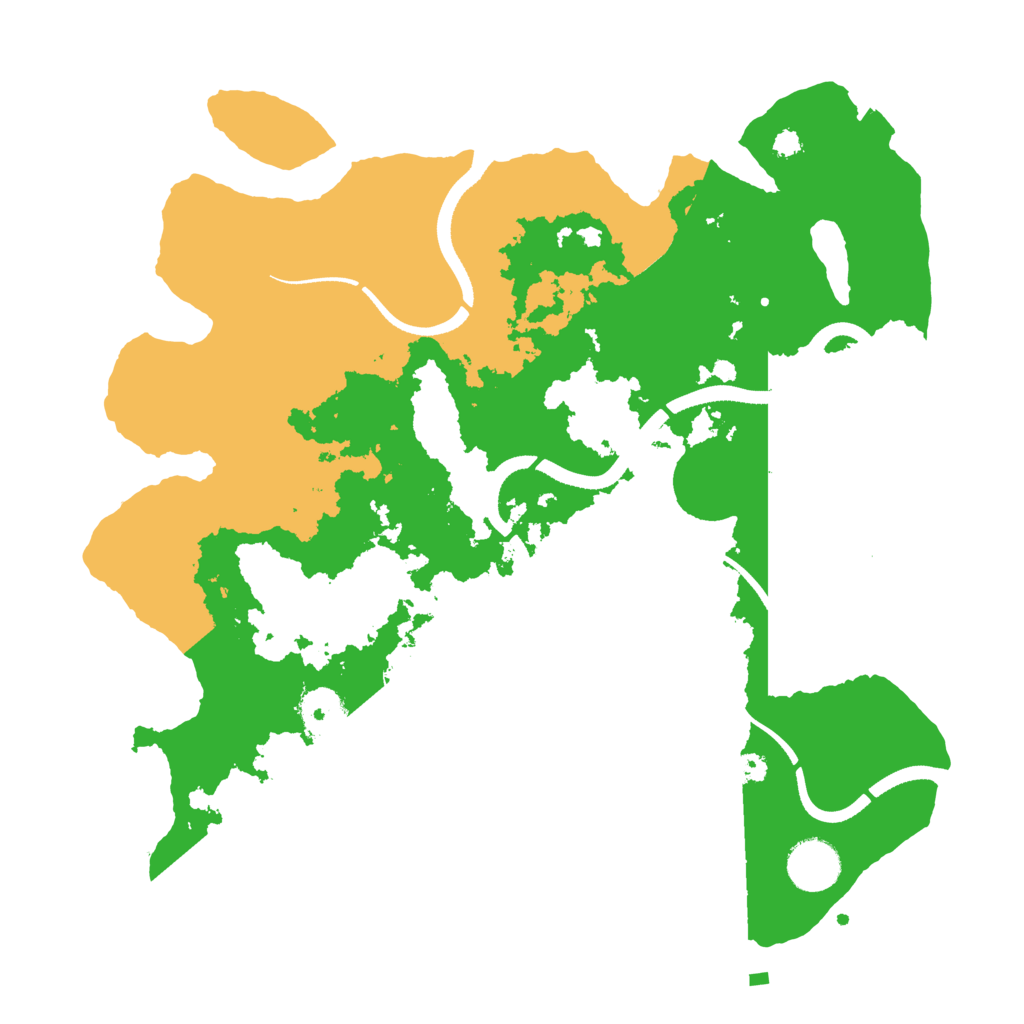 Biome Rust Map: Procedural Map, Size: 3426, Seed: 3553