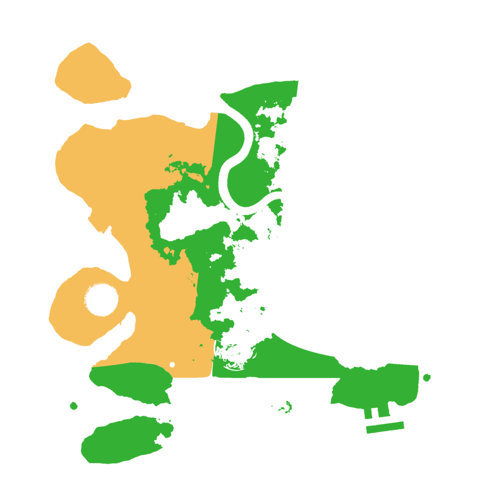 Biome Rust Map: Procedural Map, Size: 2700, Seed: 668514909