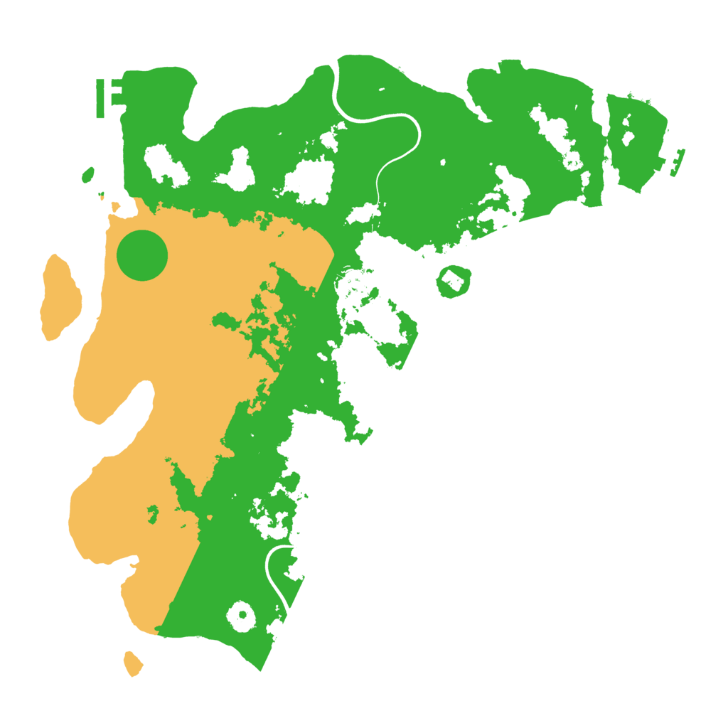 Biome Rust Map: Procedural Map, Size: 3765, Seed: 1435480242