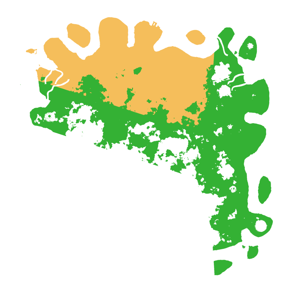 Biome Rust Map: Procedural Map, Size: 4500, Seed: 163217777