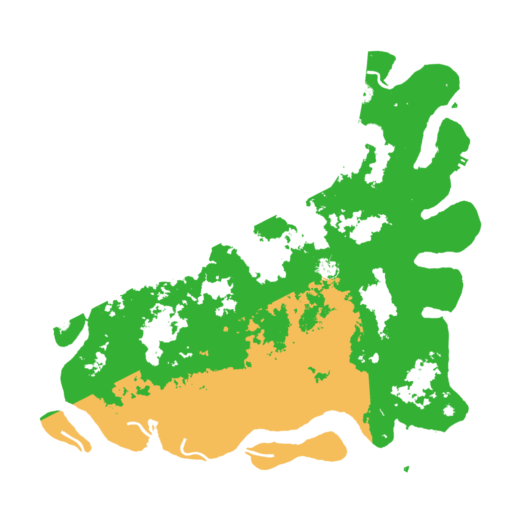 Biome Rust Map: Procedural Map, Size: 4250, Seed: 545147264
