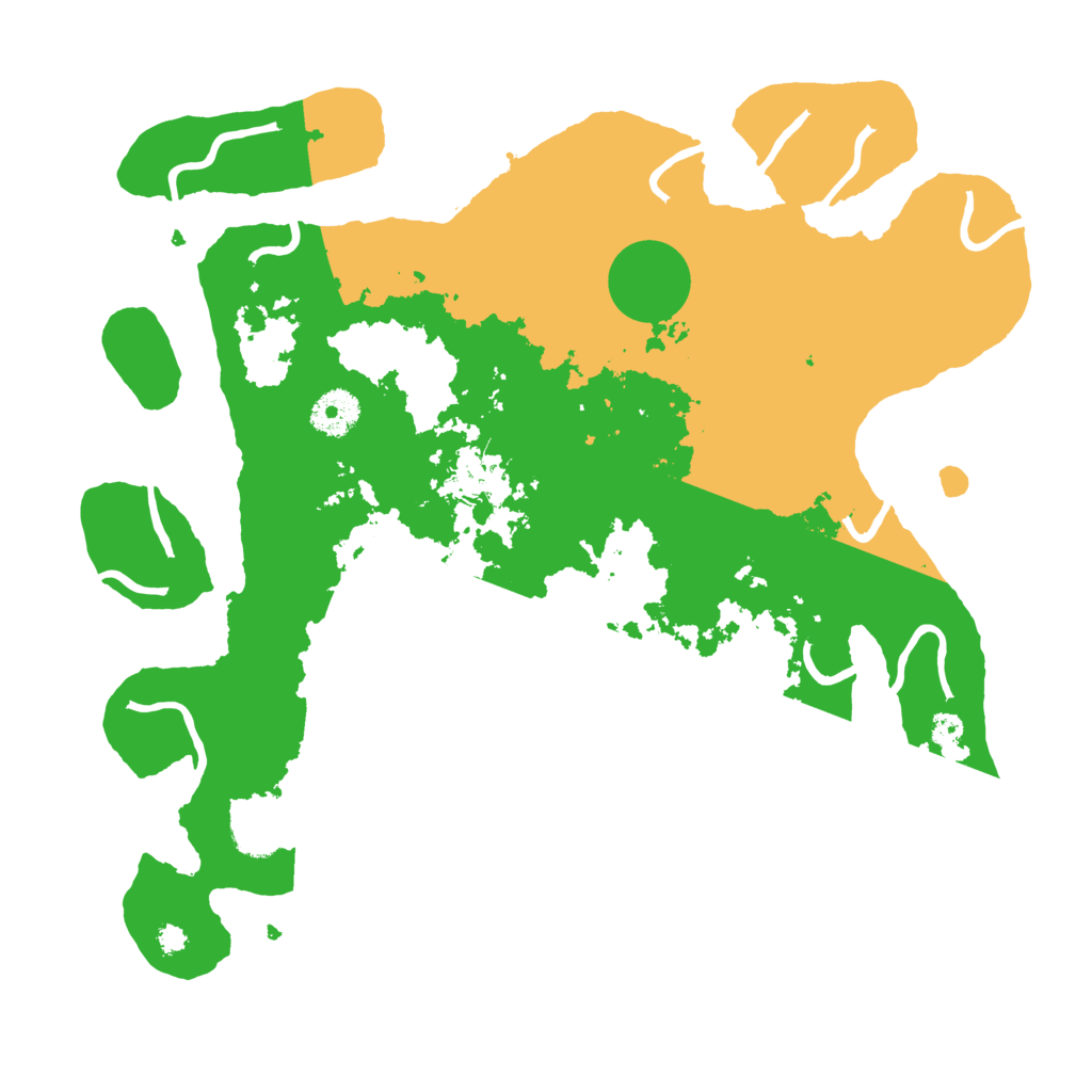 Biome Rust Map: Procedural Map, Size: 3500, Seed: 1796377570