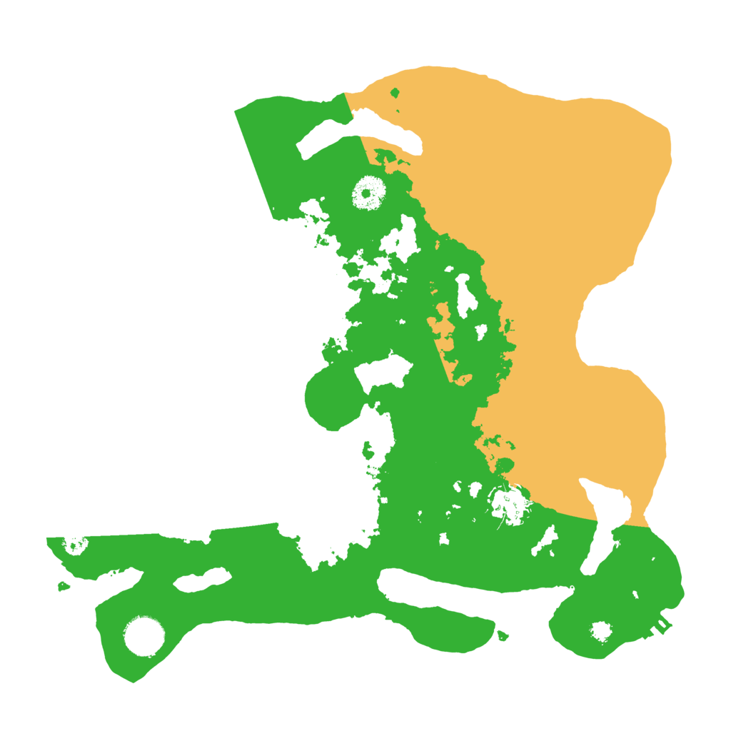 Biome Rust Map: Procedural Map, Size: 3250, Seed: 57462986