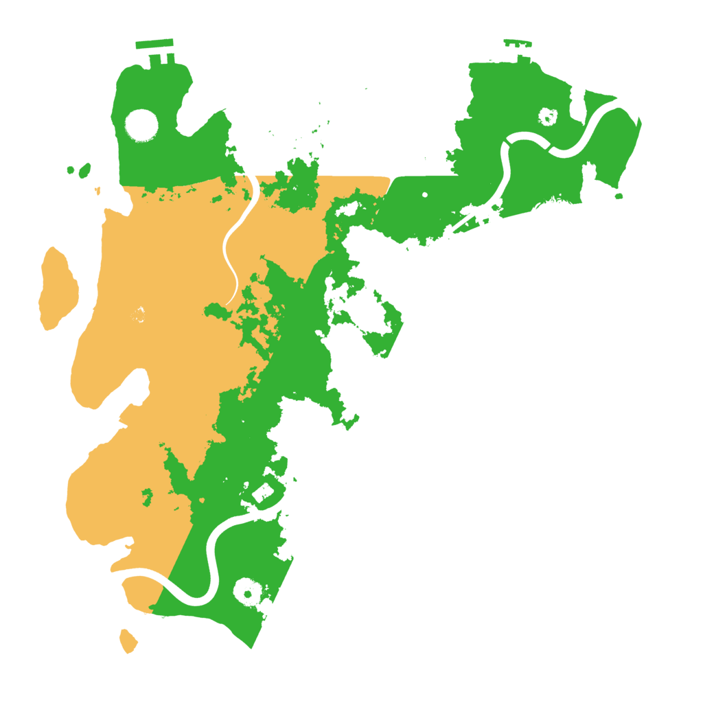 Biome Rust Map: Procedural Map, Size: 3777, Seed: 1435480242