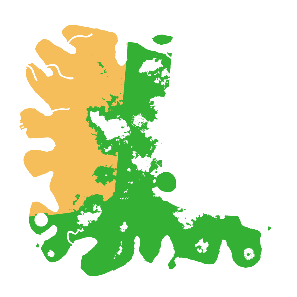 Biome Rust Map: Procedural Map, Size: 4000, Seed: 380015521