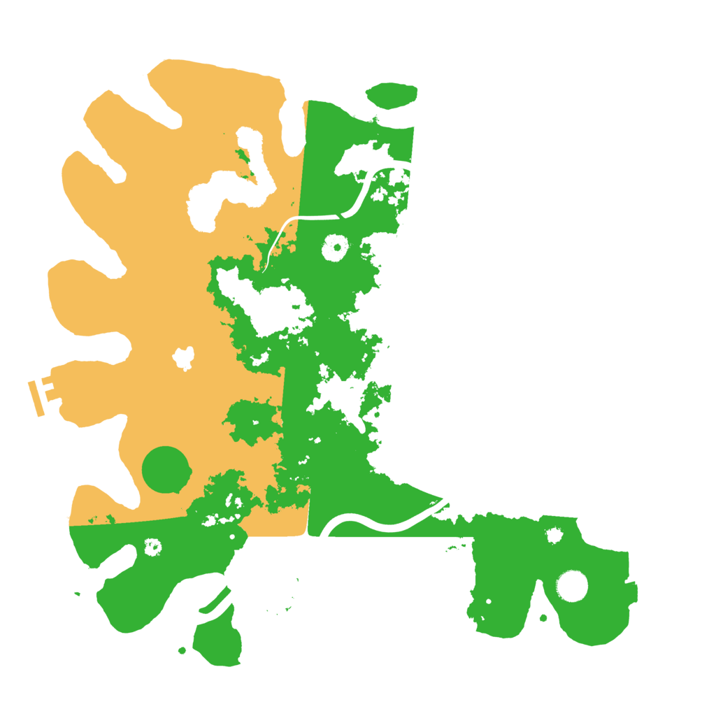 Biome Rust Map: Procedural Map, Size: 4000, Seed: 380015521