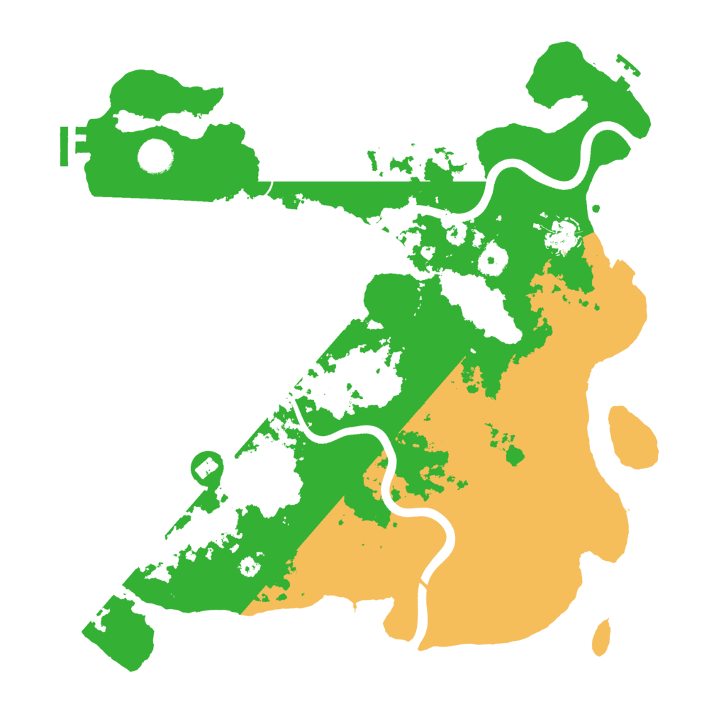 Biome Rust Map: Procedural Map, Size: 3700, Seed: 1184578774