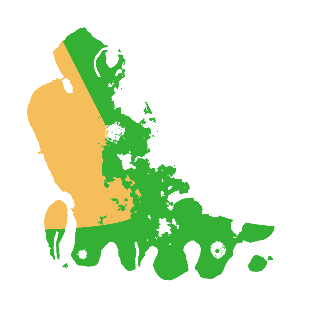 Biome Rust Map: Procedural Map, Size: 3000, Seed: 9844513