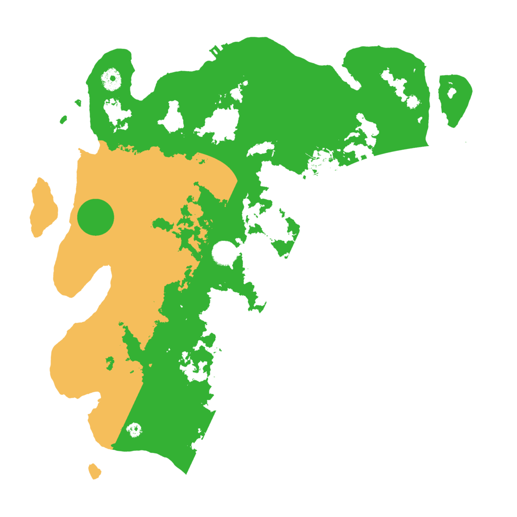 Biome Rust Map: Procedural Map, Size: 3717, Seed: 1435480242