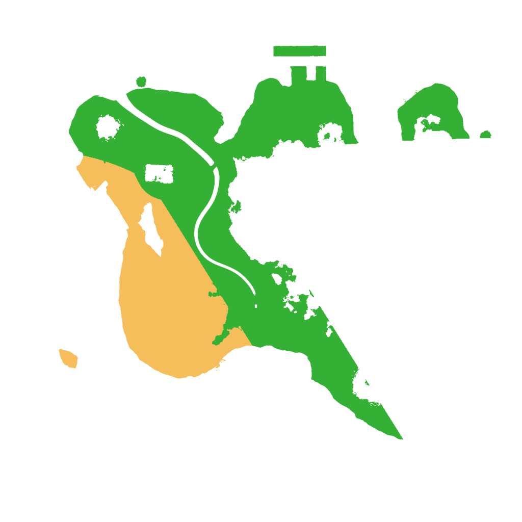 Biome Rust Map: Procedural Map, Size: 2000, Seed: 867530986