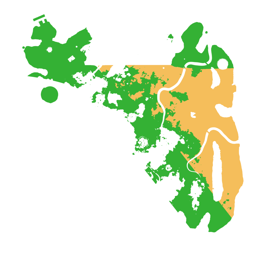 Biome Rust Map: Procedural Map, Size: 4250, Seed: 650000024