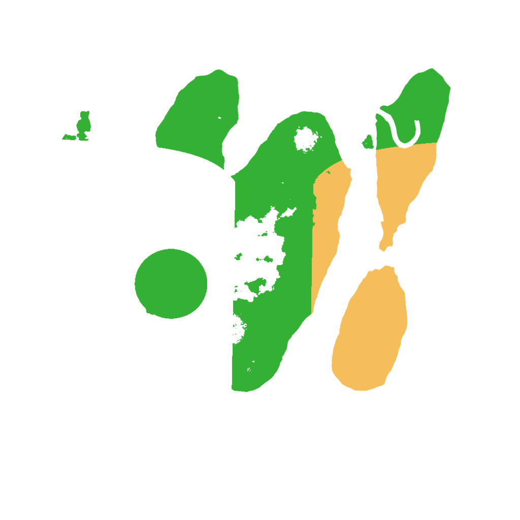 Biome Rust Map: Procedural Map, Size: 2000, Seed: 913976752