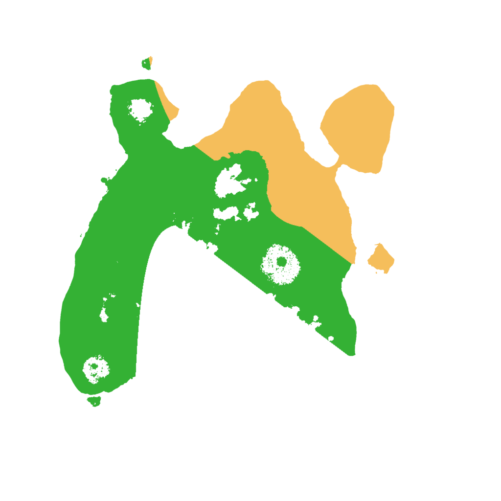 Biome Rust Map: Procedural Map, Size: 2000, Seed: 6541