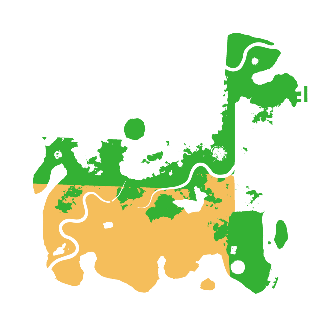 Biome Rust Map: Procedural Map, Size: 4000, Seed: 33976