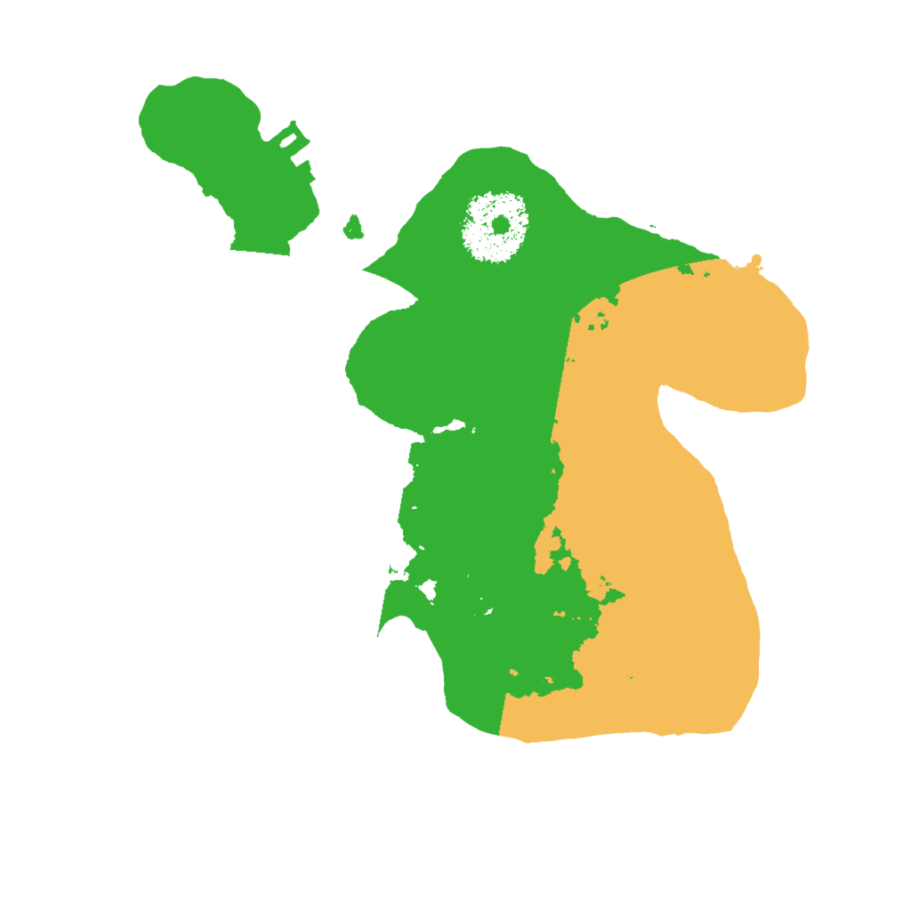 Biome Rust Map: Procedural Map, Size: 2000, Seed: 194727638