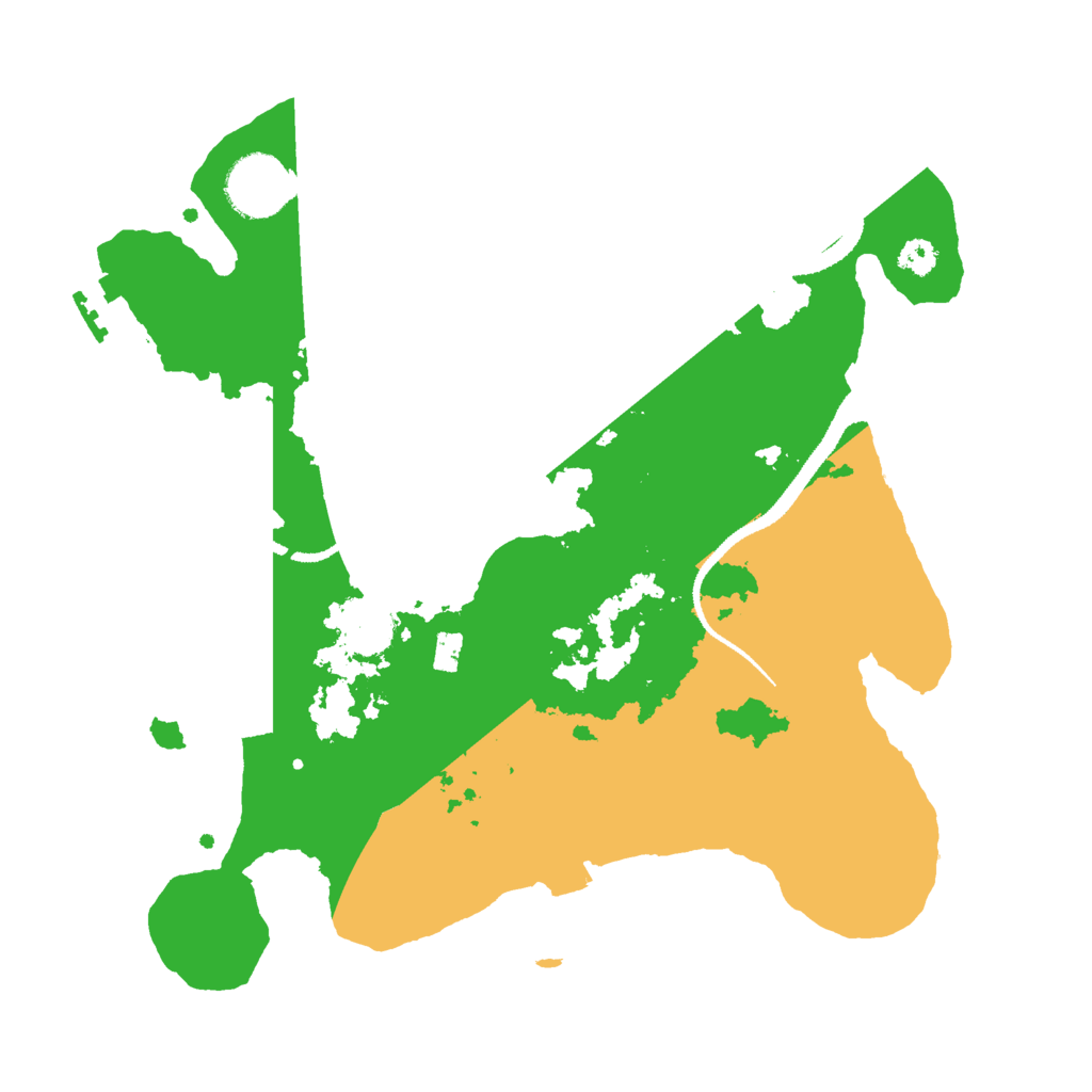 Biome Rust Map: Procedural Map, Size: 3000, Seed: 1547072036