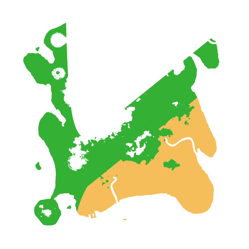 Biome Rust Map: Procedural Map, Size: 3000, Seed: 1547072036