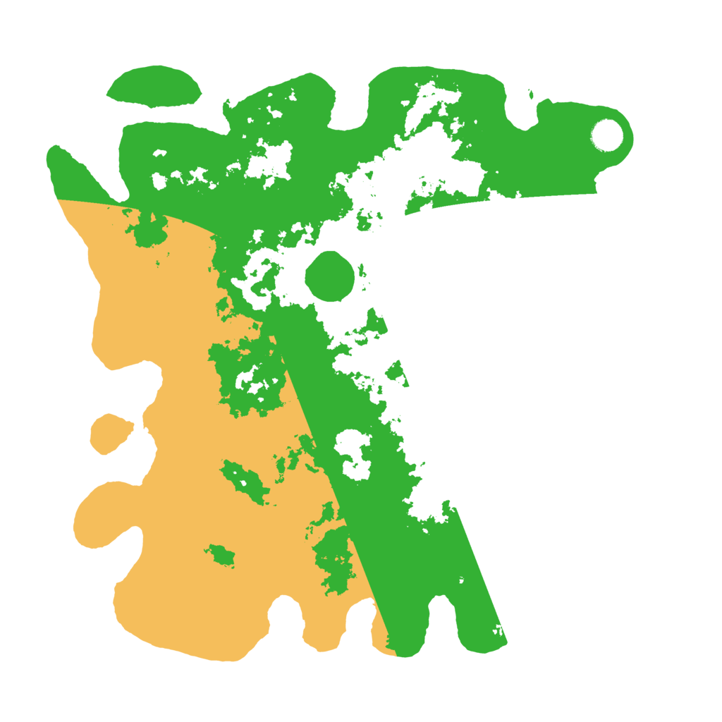 Biome Rust Map: Barren, Size: 4000, Seed: 27364