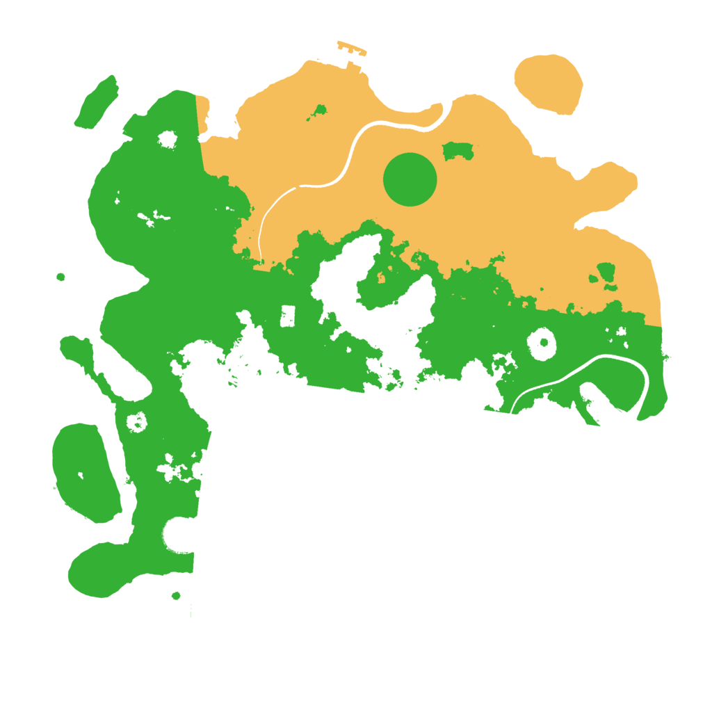 Biome Rust Map: Procedural Map, Size: 3500, Seed: 403634570