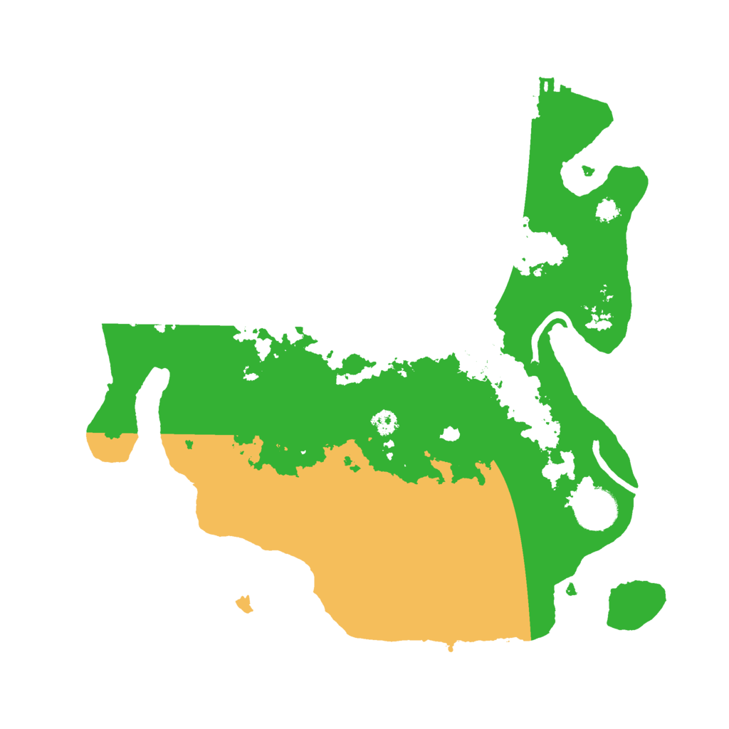Biome Rust Map: Procedural Map, Size: 3000, Seed: 1570284976