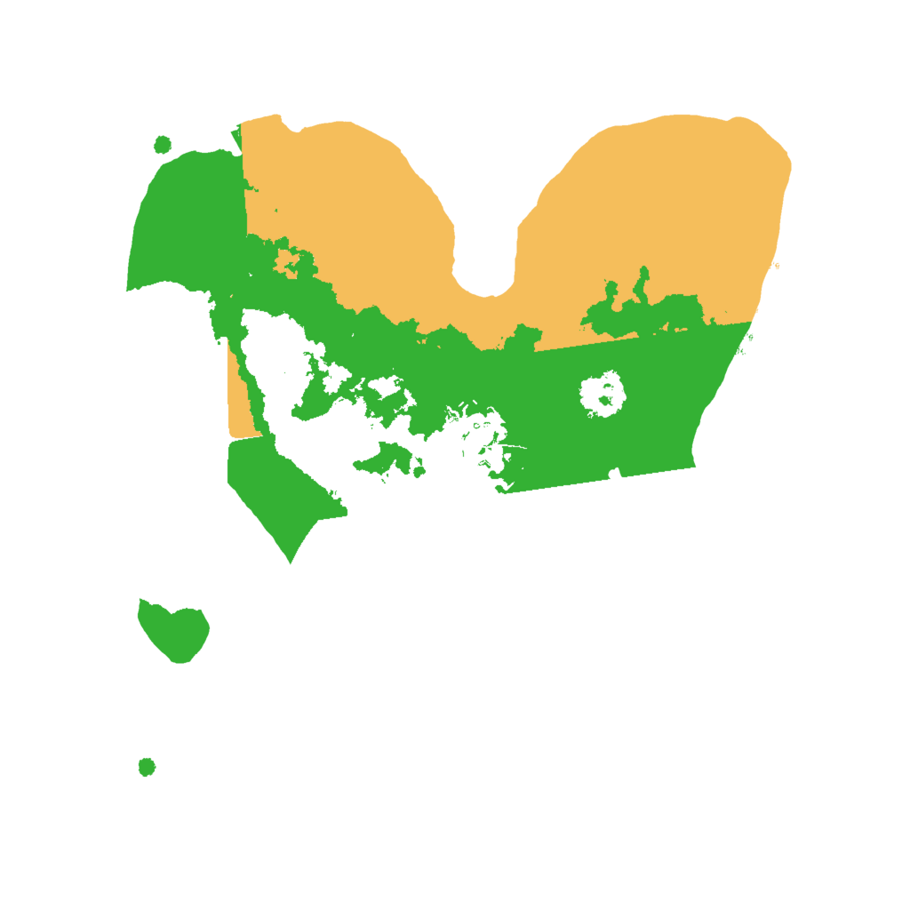 Biome Rust Map: Procedural Map, Size: 2049, Seed: 50000