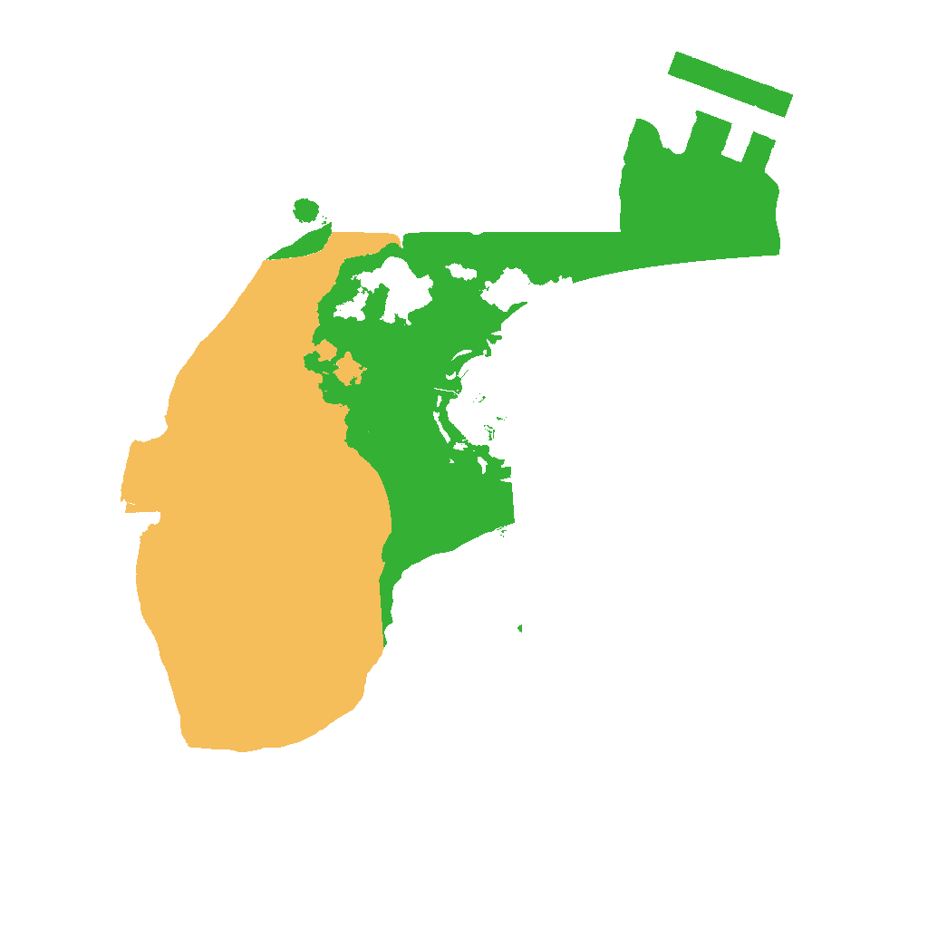 Biome Rust Map: Procedural Map, Size: 1500, Seed: 45634