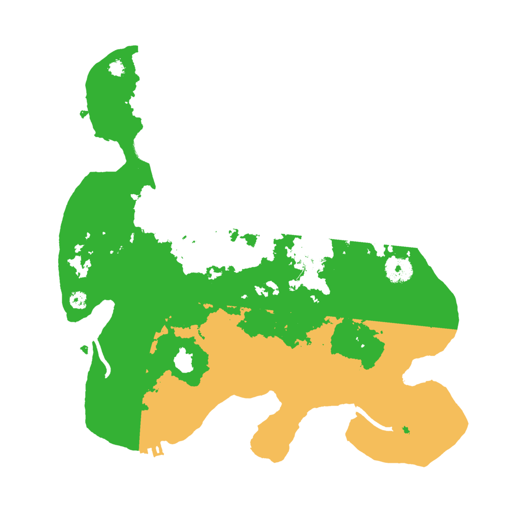 Biome Rust Map: Procedural Map, Size: 3000, Seed: 981445087