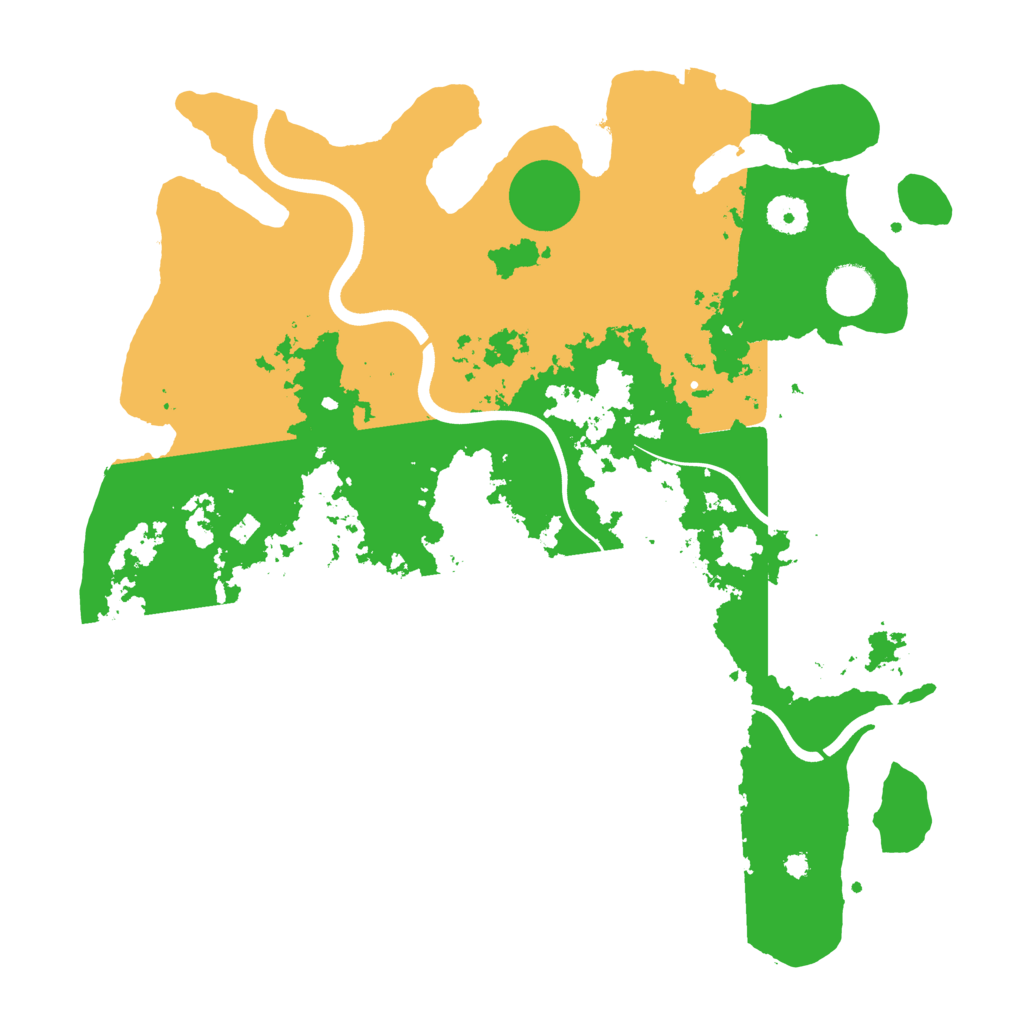 Biome Rust Map: Procedural Map, Size: 3814, Seed: 686504800