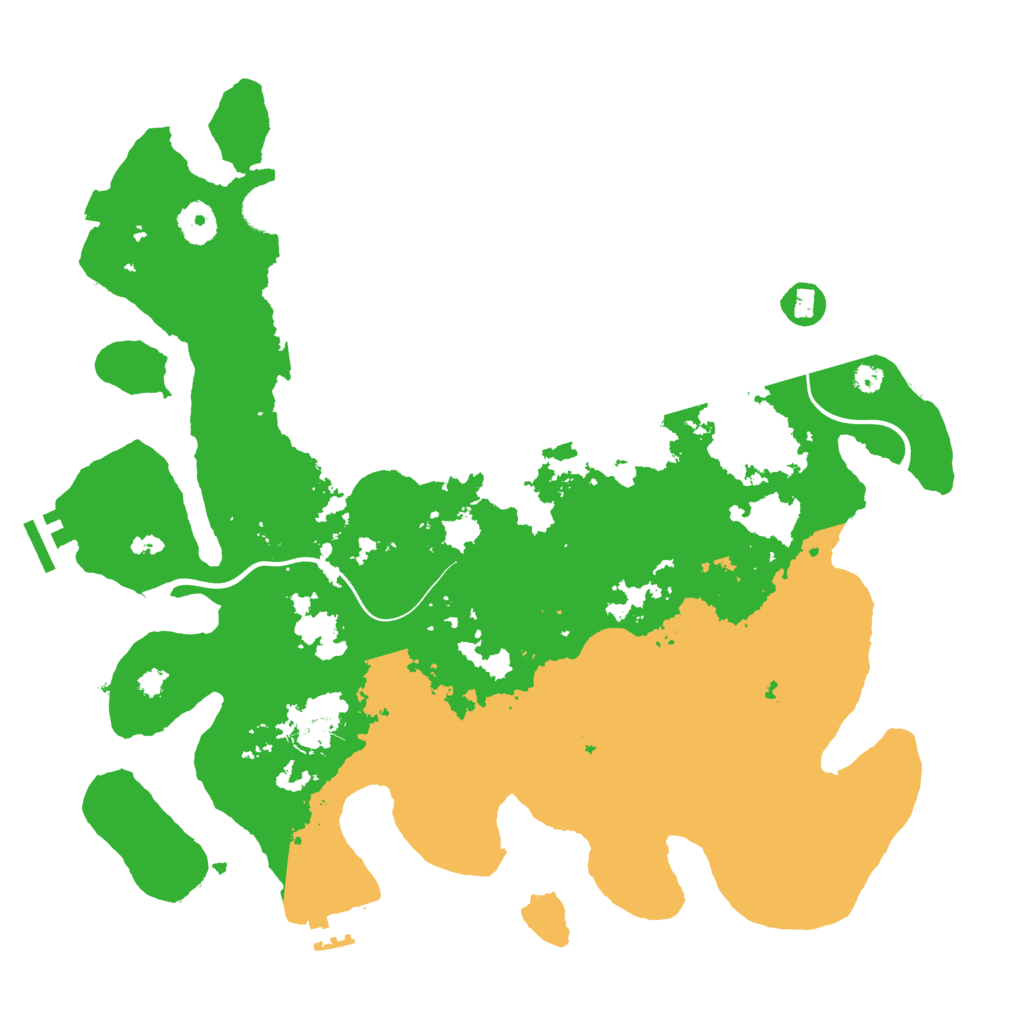 Biome Rust Map: Procedural Map, Size: 3814, Seed: 1993330212