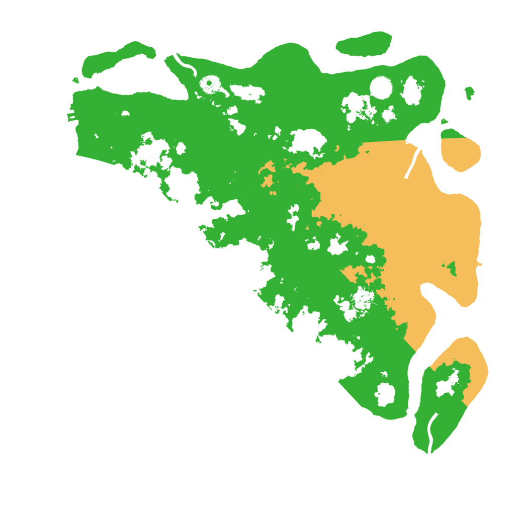 Biome Rust Map: Procedural Map, Size: 4000, Seed: 1980228237