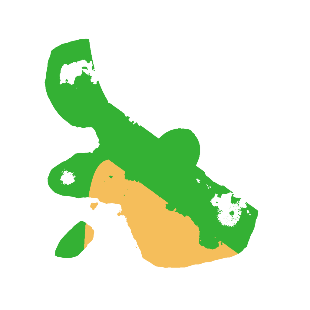 Biome Rust Map: Procedural Map, Size: 2000, Seed: 607013390