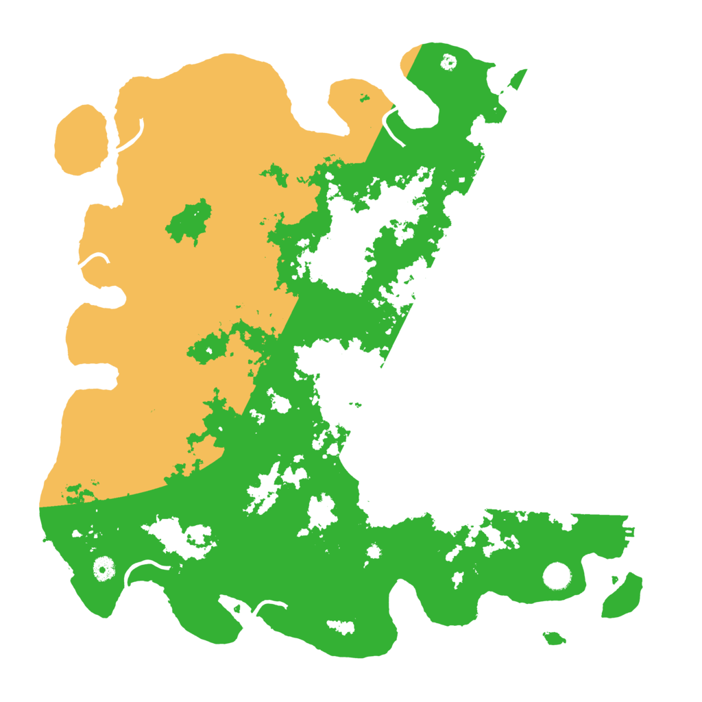 Biome Rust Map: Procedural Map, Size: 4500, Seed: 532750429